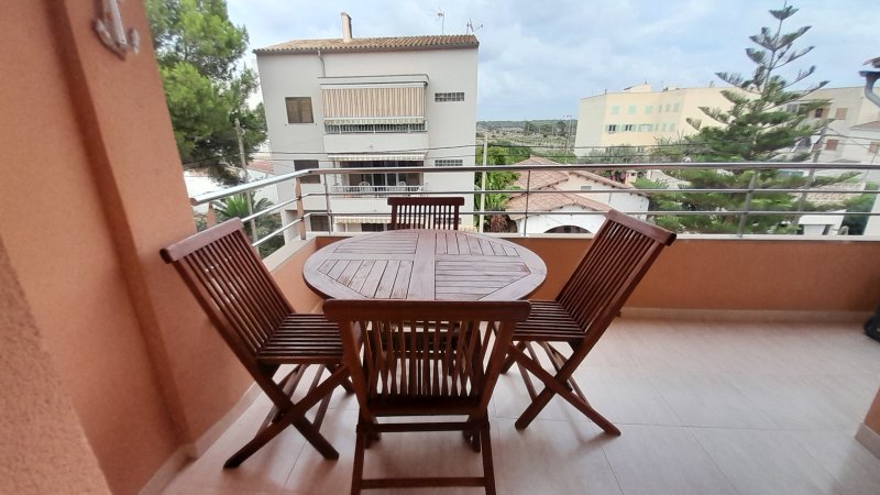 Winter: 2nd Floor Apartment with AC and Terrace in Colonia St. Jordi -- AP 152 WT