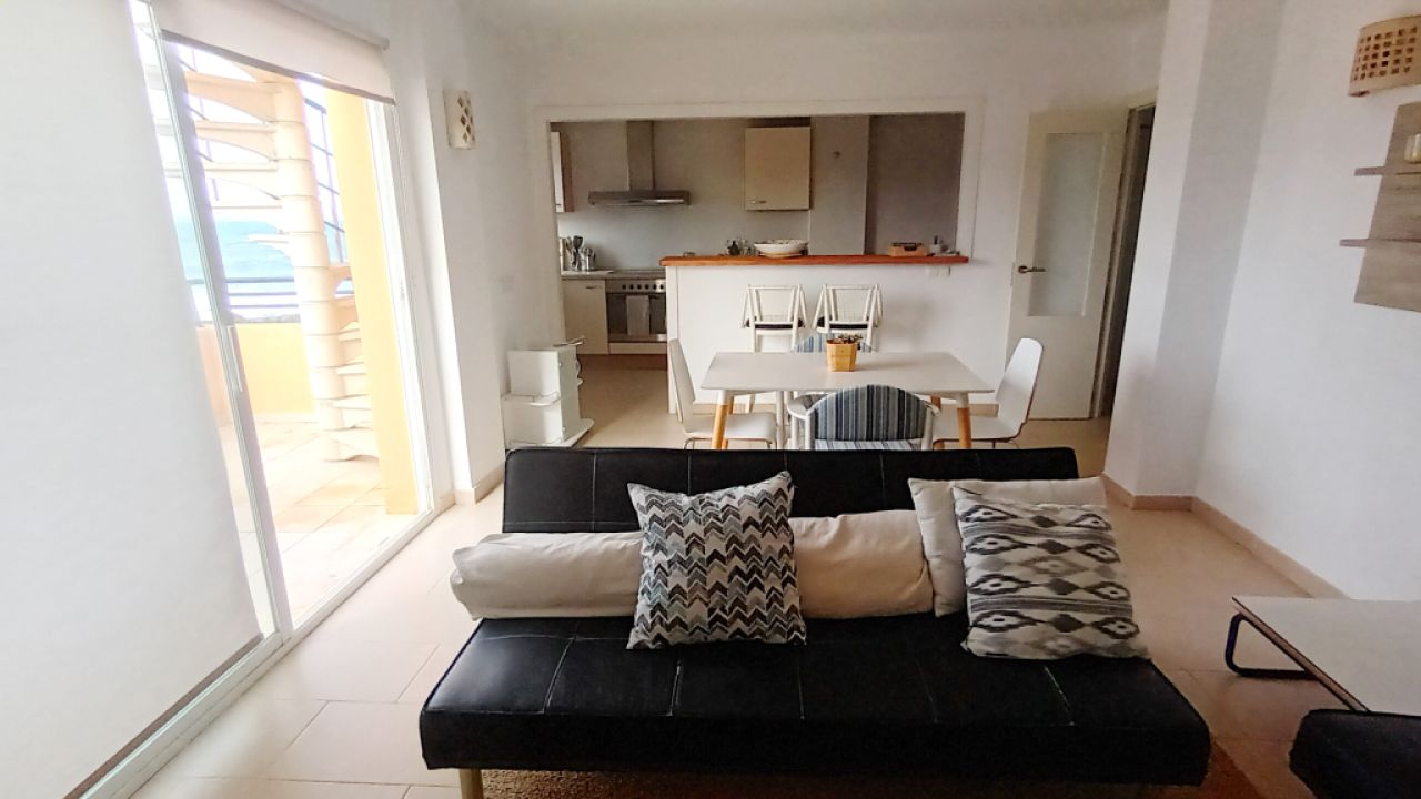 INVIERNO: Apartamento en 2ª planta Piso con vista al mar en Colonia St Jordi -- aP 29 WT