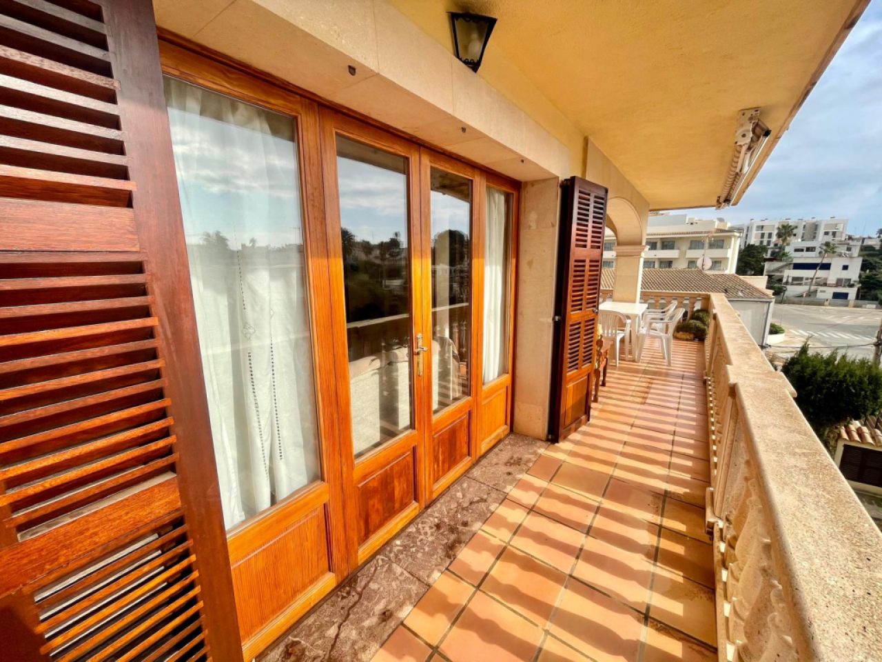 Winter: Apartment in Portocolom with oil central heating and terraces --- AP 20 WT