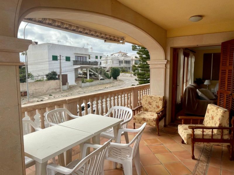 Winter: Apartment in Portocolom with oil central heating and terraces --- AP 20 WT