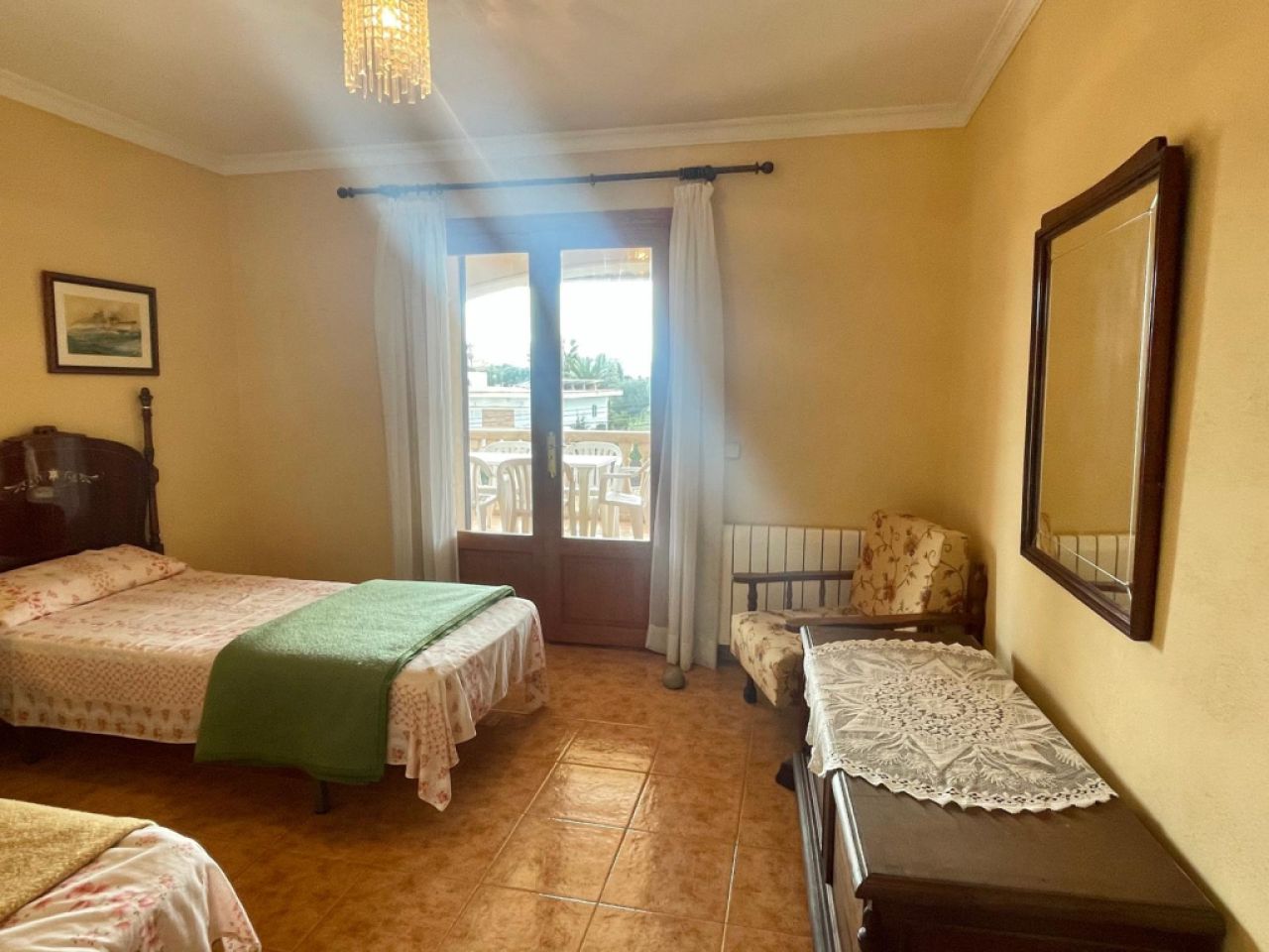 Winter: Apartment in Portocolom with oil central heating and terraces --- AP 20 WT