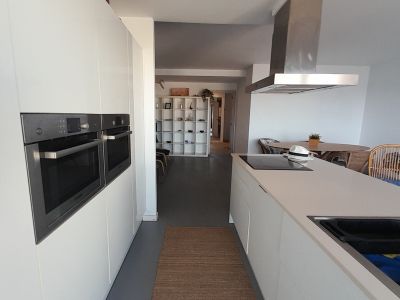 Invierno: Apartamento con ascensor en 1ª línea de la bahía de Gayota en Colonia St Jordi -- AP 15 WT