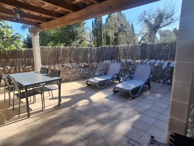 Winter: Casita mit Gemeinschaftspool und Innenhof in einer Siedlung bei Campos --- C 01 WT