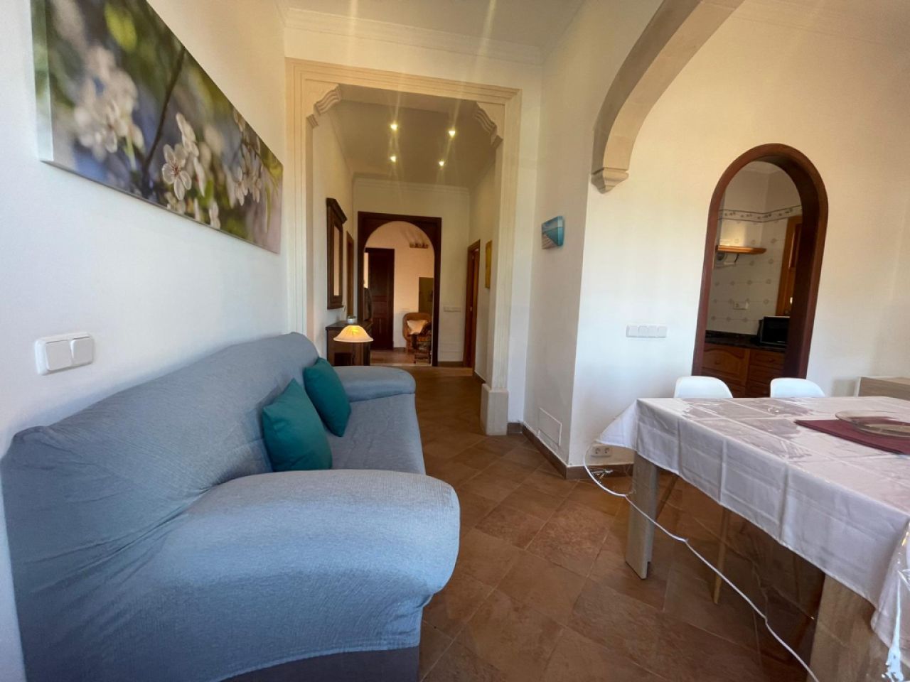 WINTER: Chalet in 1. Küstenlinie mit Garten, AC, Kamin und Meerblick pur -- Cala Figuera -- CH 48 WT