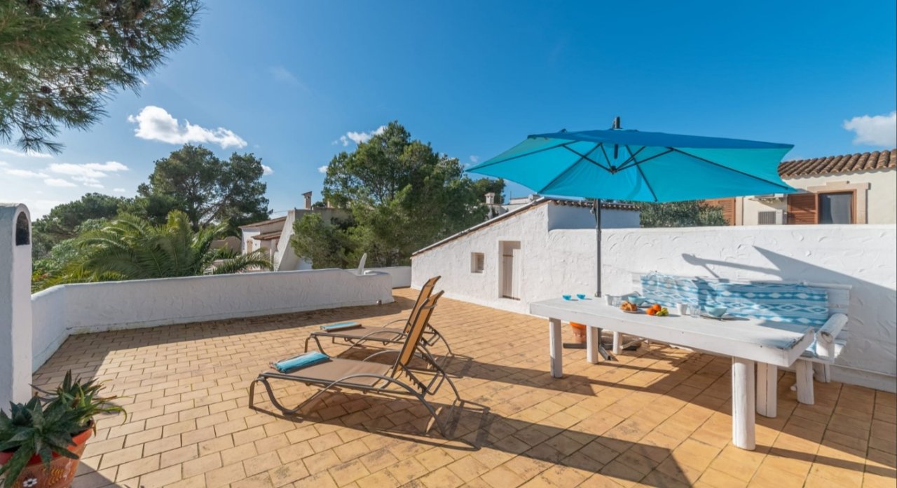 Winter Dauermiete & ab sofort frei: Ferienhaus Cala Santanyi, modern, gut ausgestattet, ruhige Lage
