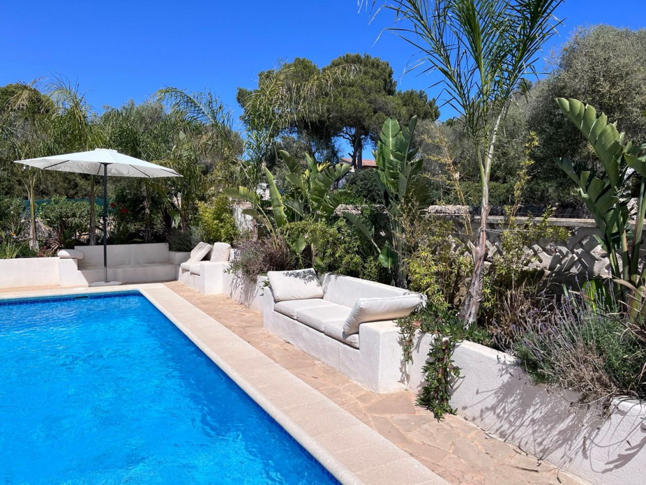 Winter: Ebenerdige Casita-Studio mit Terrasse und Gmeineshaftsgarten und Pool -- C 10 WT