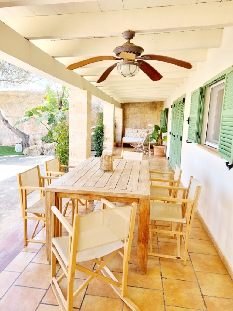 Winter: Single-storey finca with AC and pool near Campos - Es Trenc-- F 34 WT