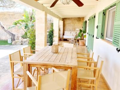 Winter: Single-storey finca with AC and pool near Campos - Es Trenc-- F 34 WT