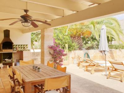 Winter: Single-storey finca with AC and pool near Campos - Es Trenc-- F 34 WT