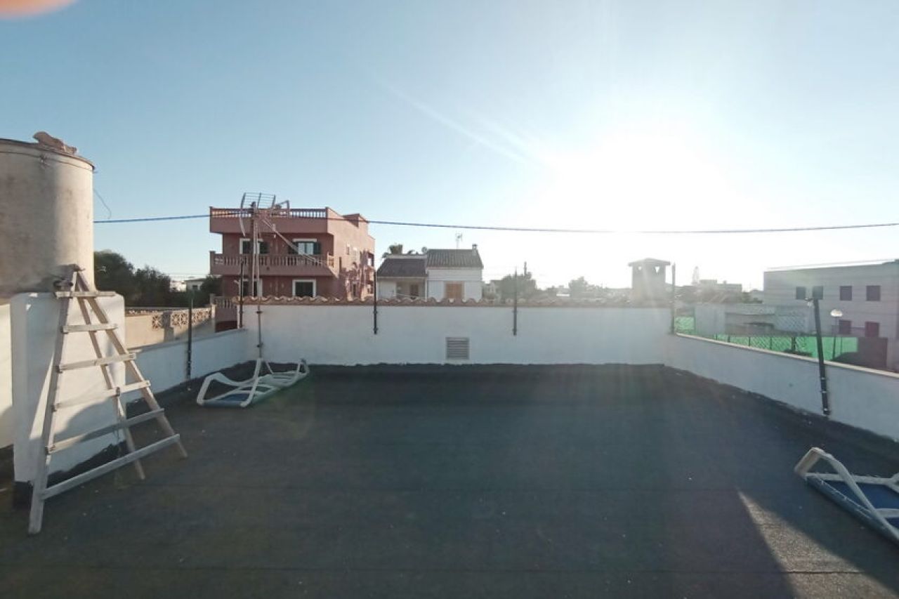 INVIERNO: Chalet de una sola planta con jardín y terrazas en Sa Ràpita --- CH 01