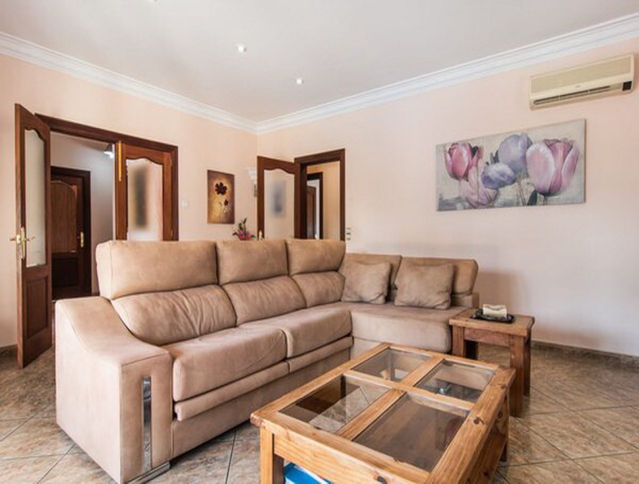 Winter: Single-storey chalet with oil central heating and garden in a quiet location of Porto Colom 