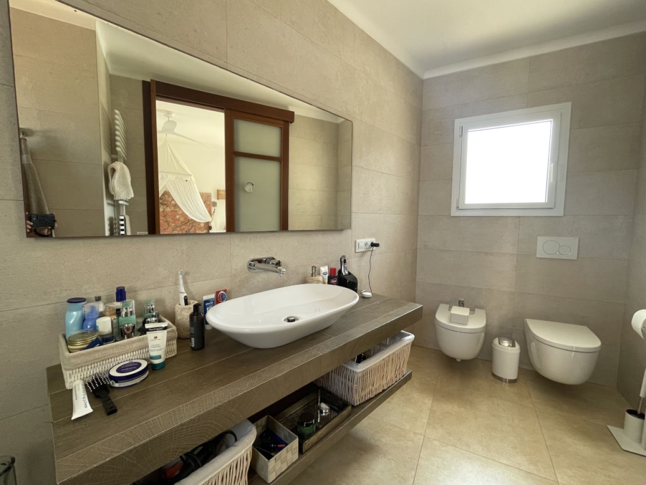 Winter: Elegantes Chalet mit Ölzentralheizung in 1. LInie der Küste von Portocolom --- CH 08 WT