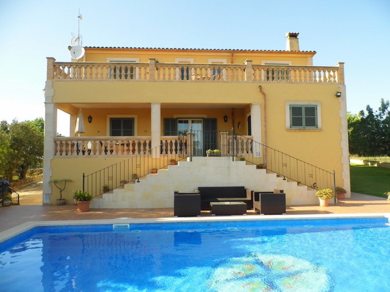 WINTER: Cozy finca with heating, pool in Cas Concos -- F 62 WT