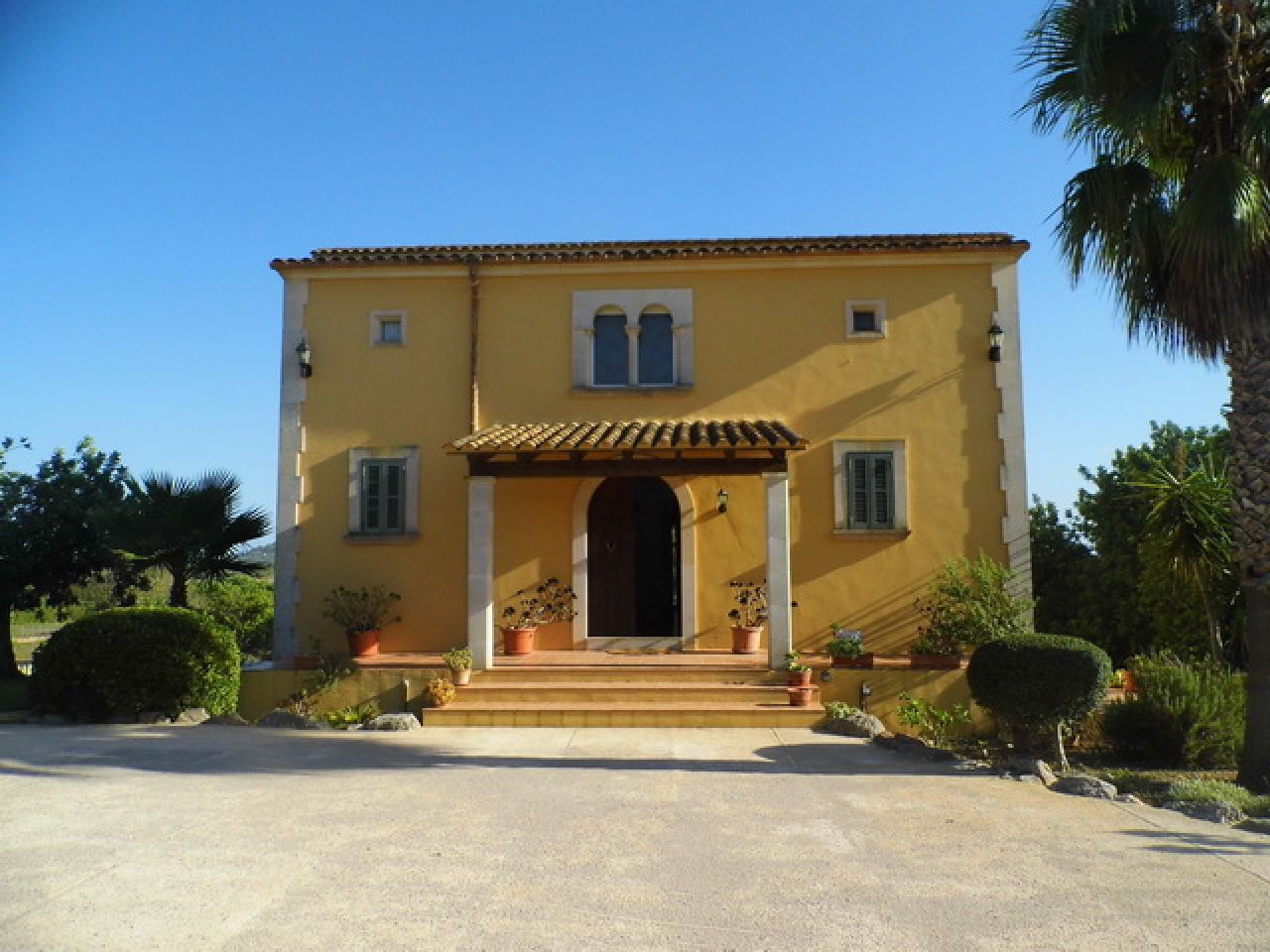 INVIERNO: Acogedora finca con calefacción, piscina en Cas Concos -- F 62 WT