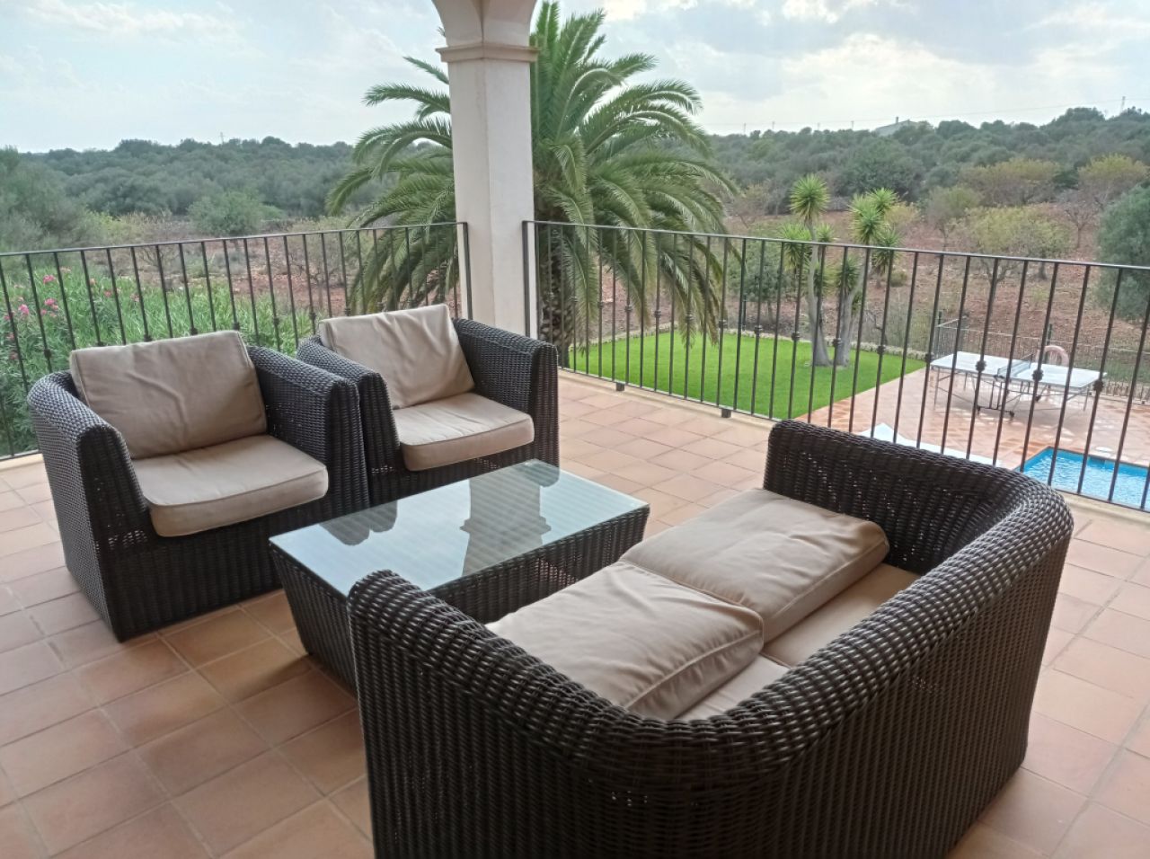 Invierno: Gran finca con calefacción, piscina cerca de S'Horta - Mallorca -- F 181 WT