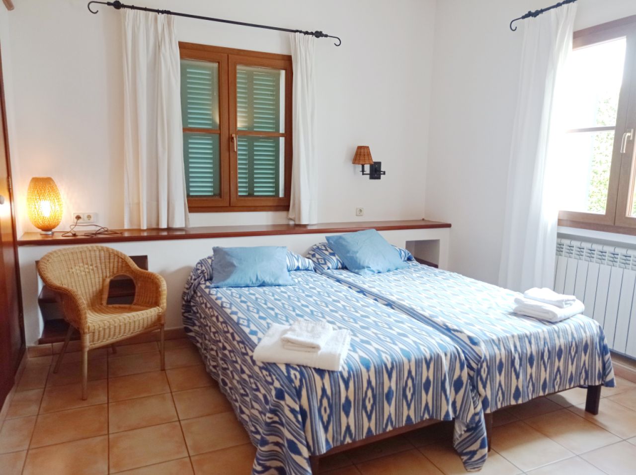 Invierno: Gran finca con calefacción, piscina cerca de S'Horta - Mallorca -- F 181 WT