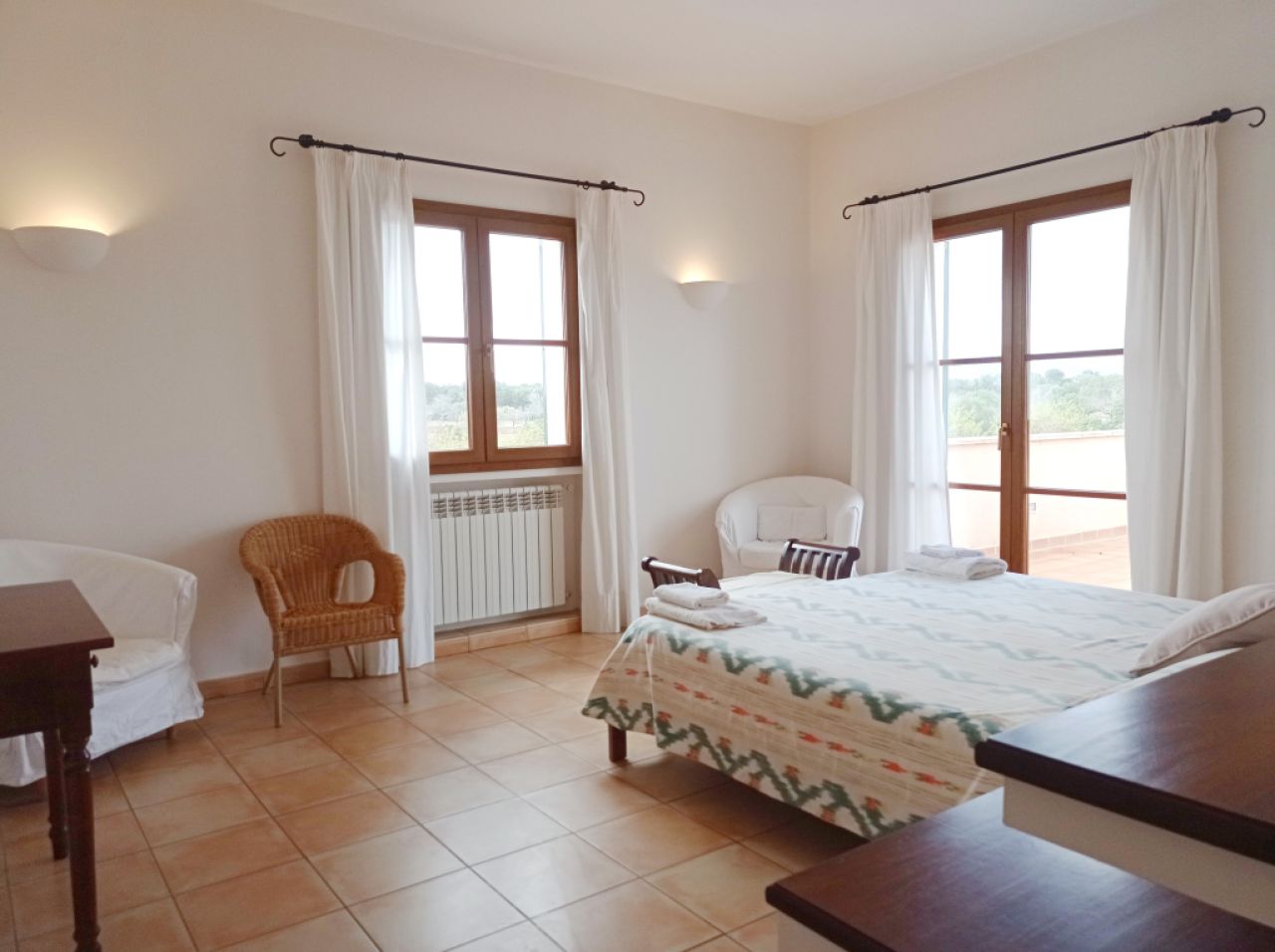 Invierno: Gran finca con calefacción, piscina cerca de S'Horta - Mallorca -- F 181 WT