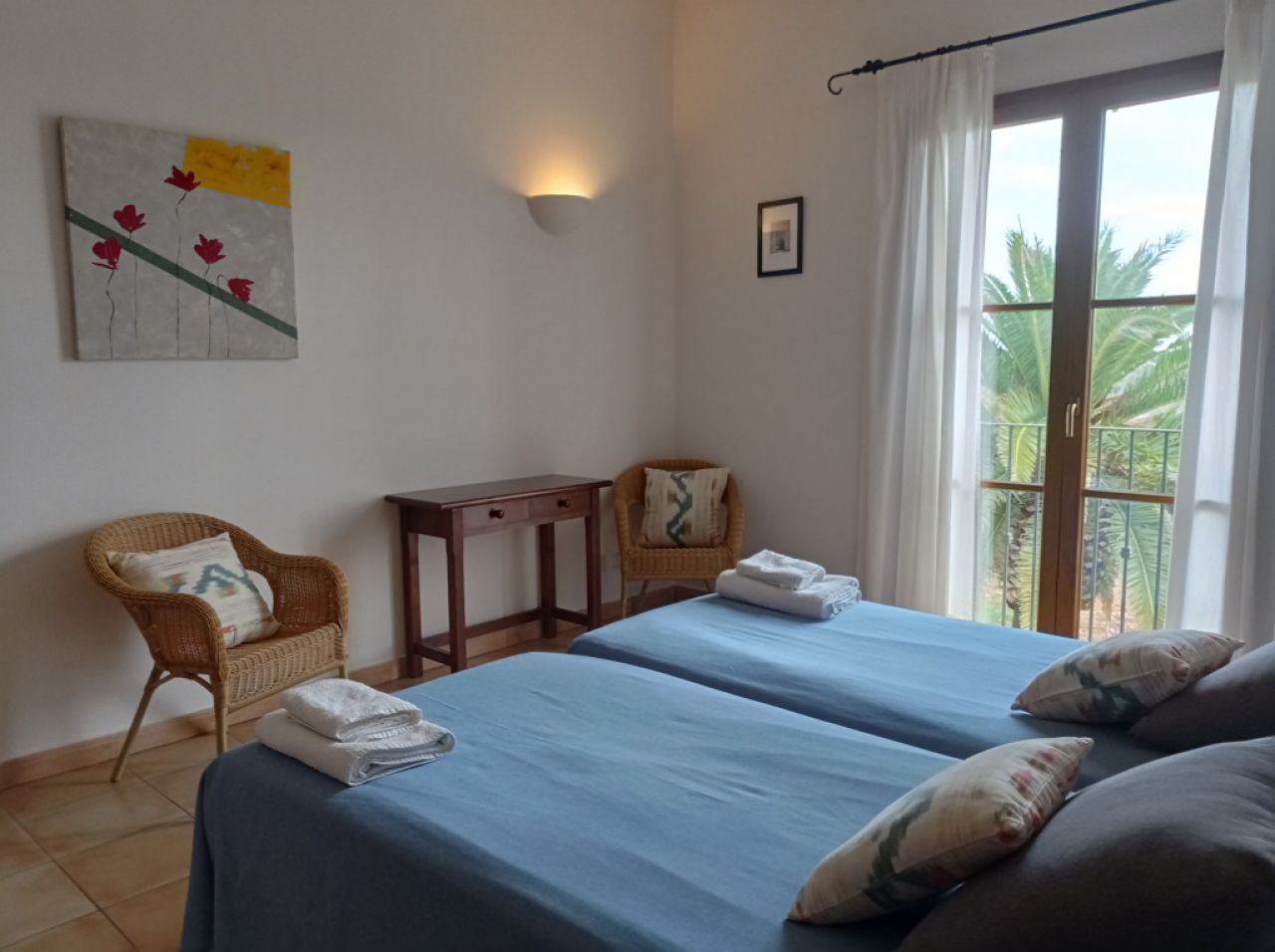 Invierno: Gran finca con calefacción, piscina cerca de S'Horta - Mallorca -- F 181 WT