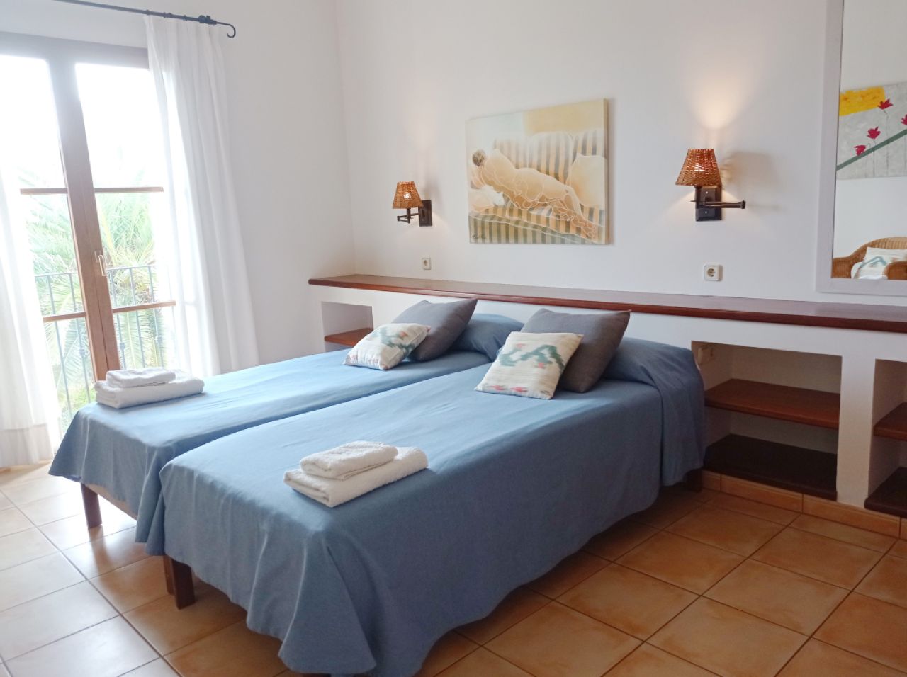 Invierno: Gran finca con calefacción, piscina cerca de S'Horta - Mallorca -- F 181 WT