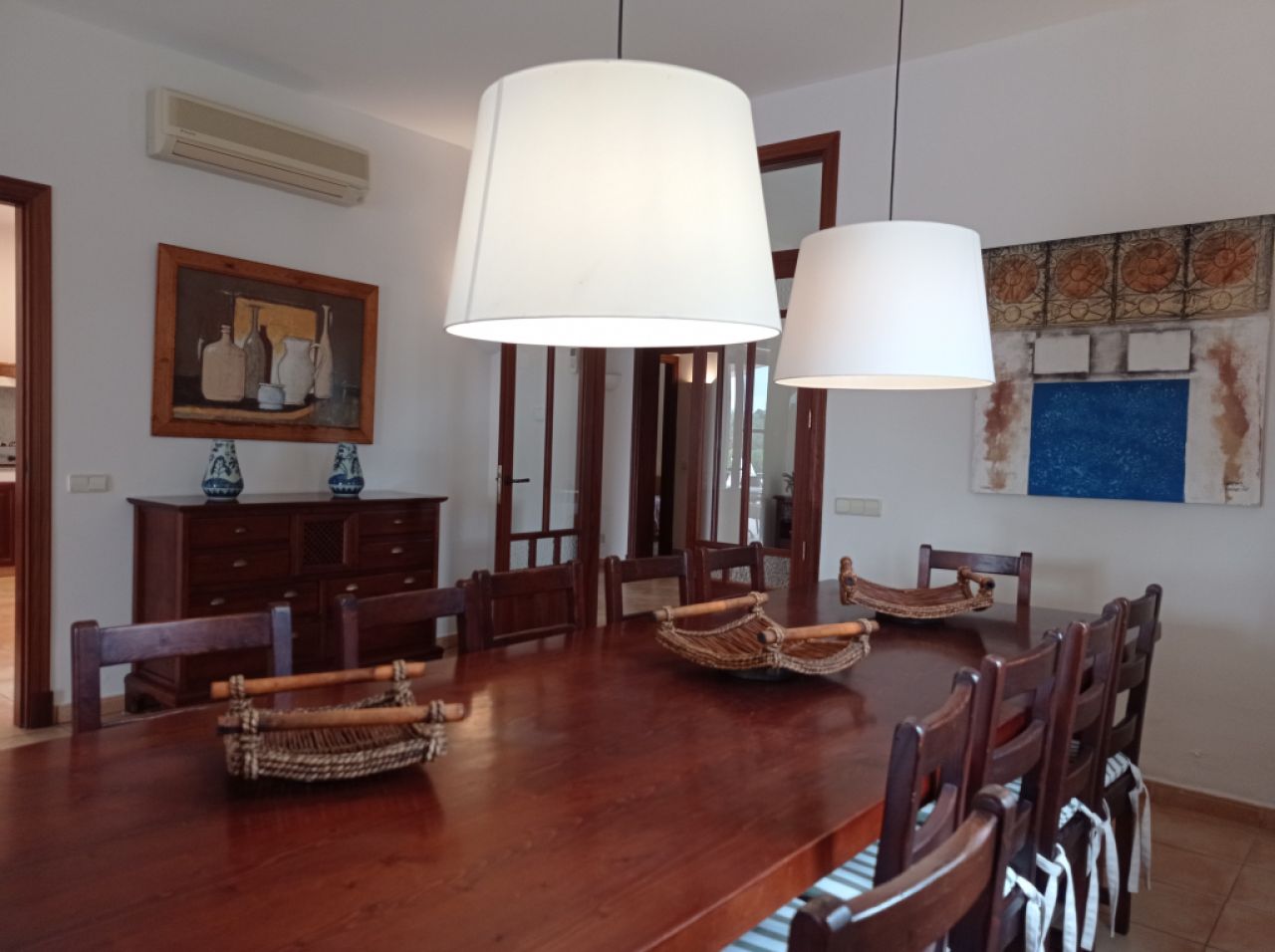 Invierno: Gran finca con calefacción, piscina cerca de S'Horta - Mallorca -- F 181 WT