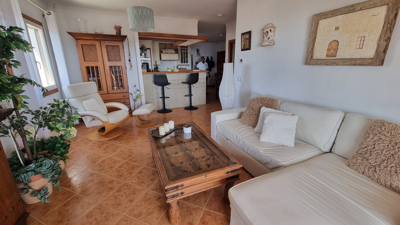 Winter: Bright apartment with heating and terraces on the 1st line of Cala Santanyi - AP 34 WT