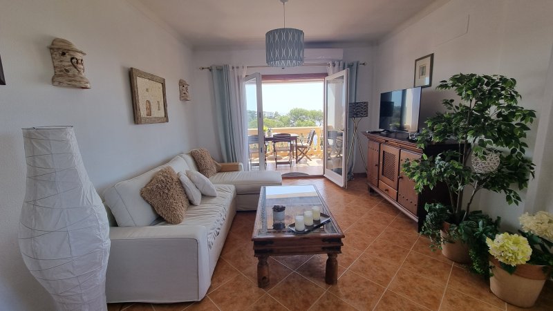 Winter: Bright apartment with heating and terraces on the 1st line of Cala Santanyi - AP 34 WT
