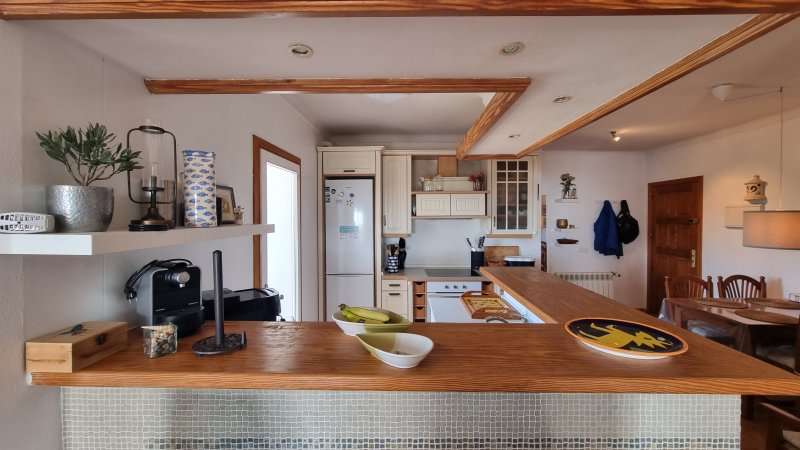 Winter: Bright apartment with heating and terraces on the 1st line of Cala Santanyi - AP 34 WT