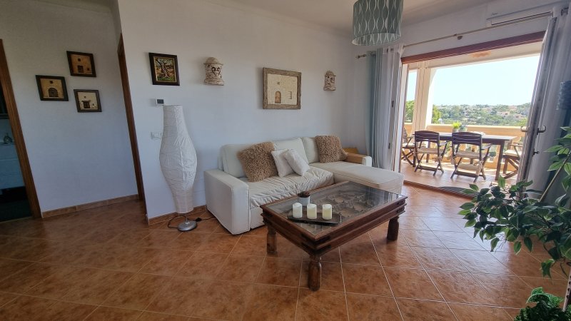 Winter: Bright apartment with heating and terraces on the 1st line of Cala Santanyi - AP 34 WT