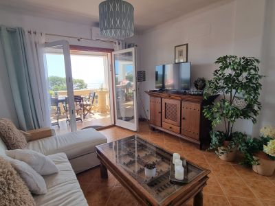 Winter: Bright apartment with heating and terraces on the 1st line of Cala Santanyi - AP 34 WT