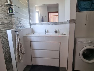 Winter: Bright apartment with heating and terraces on the 1st line of Cala Santanyi - AP 34 WT