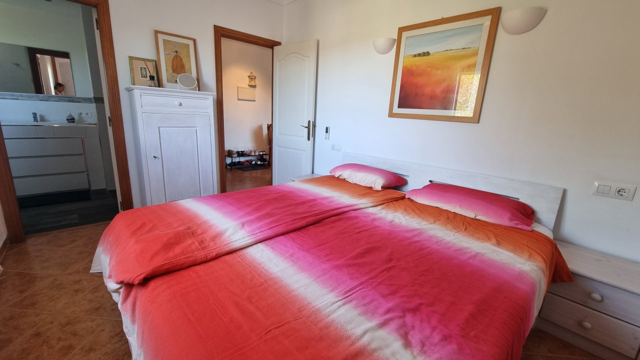 Winter: Bright apartment with heating and terraces on the 1st line of Cala Santanyi - AP 34 WT