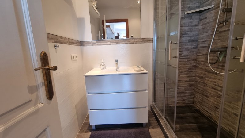 Winter: Bright apartment with heating and terraces on the 1st line of Cala Santanyi - AP 34 WT