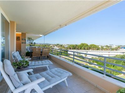 Winter: Helles Apartment mit Terrassen, Pool in Küstennähe von Porto Colom - AP 18 WT