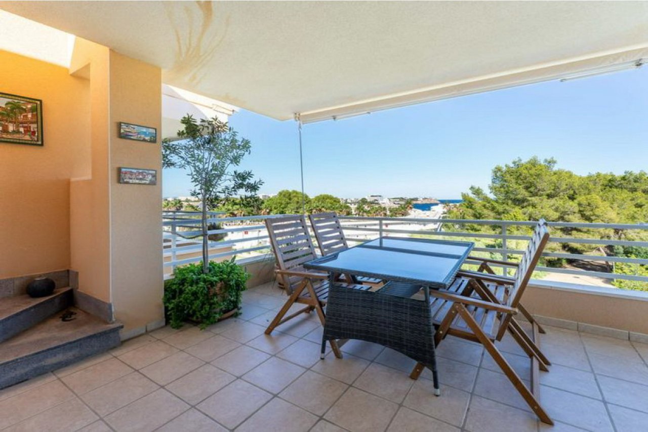 Invierno: Apartamento luminoso con terrazas, piscina cerca de la costa de Porto Colom - AP 18 WT