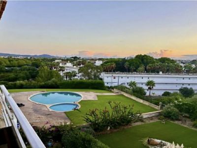 Winter: Helles Apartment mit Terrassen, Pool in Küstennähe von Porto Colom - AP 18 WT
