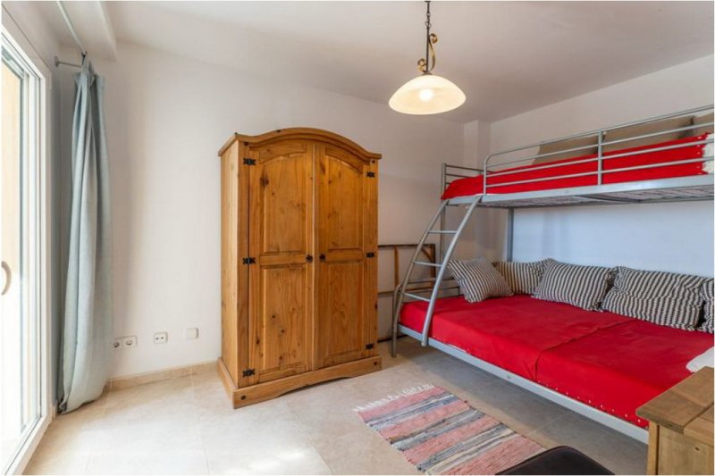 Winter: Helles Apartment mit Terrassen, Pool in Küstennähe von Porto Colom - AP 18 WT
