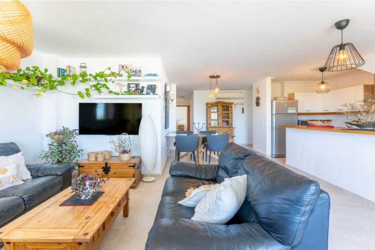 Winter: Helles Apartment mit Terrassen, Pool in Küstennähe von Porto Colom - AP 18 WT