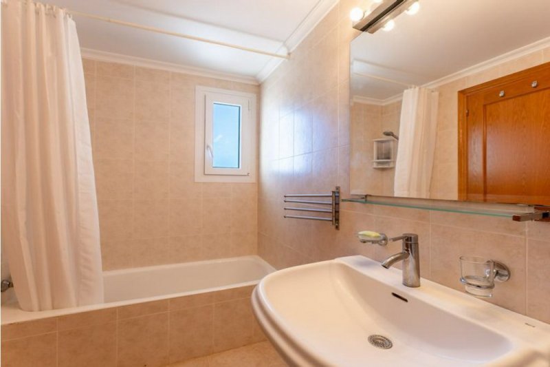 Winter: Helles Apartment mit Terrassen, Pool in Küstennähe von Porto Colom - AP 18 WT