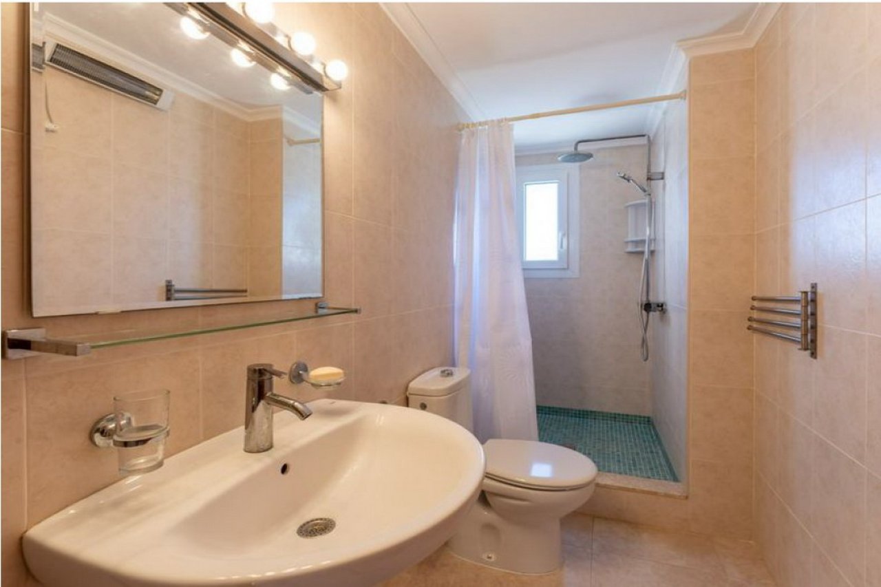 Winter: Helles Apartment mit Terrassen, Pool in Küstennähe von Porto Colom - AP 18 WT