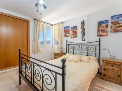Winter: Helles Apartment mit Terrassen, Pool in Küstennähe von Porto Colom - AP 18 WT