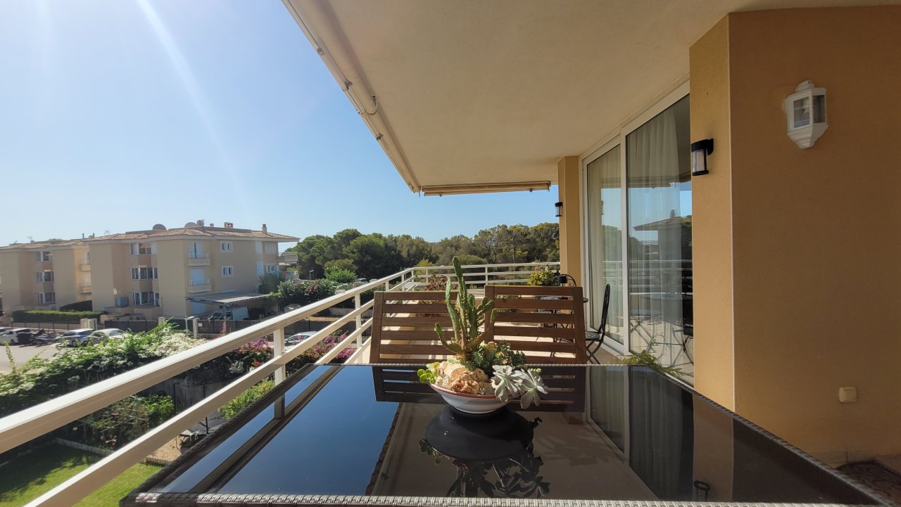 Invierno: Apartamento luminoso con terrazas, piscina cerca de la costa de Porto Colom - AP 18 WT