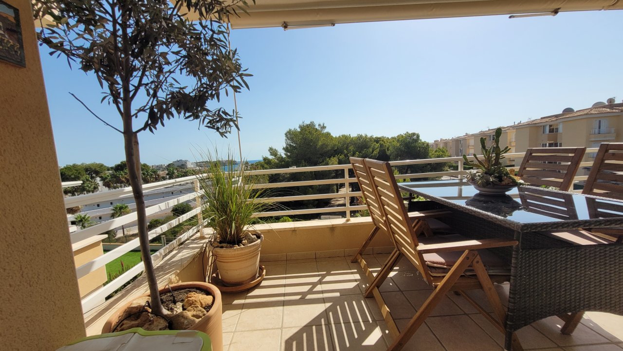 Invierno: Apartamento luminoso con terrazas, piscina cerca de la costa de Porto Colom - AP 18 WT