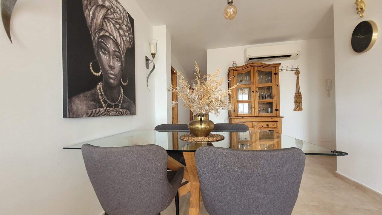 Invierno: Apartamento luminoso con terrazas, piscina cerca de la costa de Porto Colom - AP 18 WT