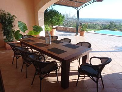 WINTER: Impressive finca with pool, heating and beautiful views -- F 02 WT