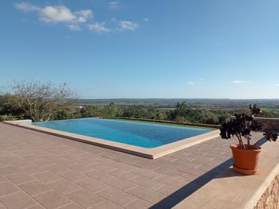 WINTER: Impressive finca with pool, heating and beautiful views -- F 02 WT