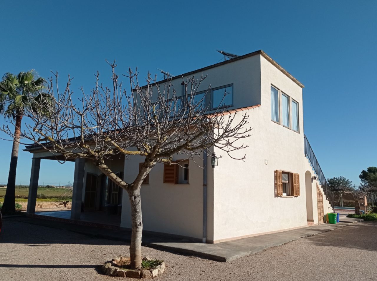 WINTER: Moderne Finca mit Heizung bei Ses Covetes - Es Trenc --- F 38 WT