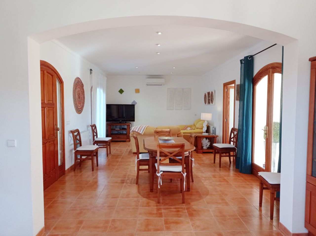 WINTER: Moderne Finca mit Heizung bei Ses Covetes - Es Trenc --- F 38 WT