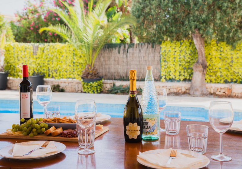 Winter: Modernes 2 Etagenchalet mit AC, Pool und Garage in Porto Colom -- CH 02 WT