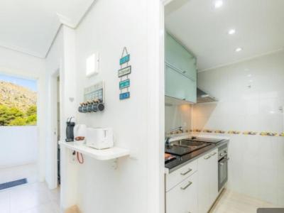 WINTER: Modernes Ap mit Gemeinschaftspool und Tennisplatz am Hafen von Alcudia --- AP 24 WT