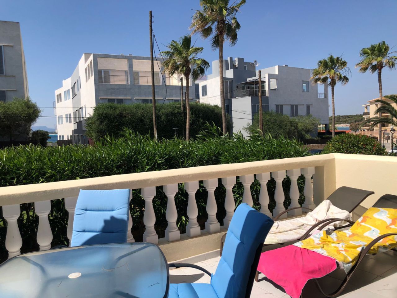 Winter: Modernes Apartment in 1. Etage mit 2 Terrassen in Strandnähe Marques --- Colonia St Jordi--W